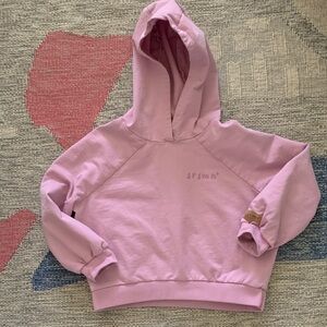 Kids' Pink Hoodie Sweatshirt